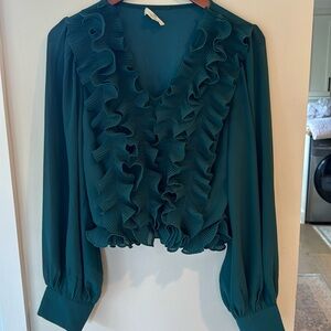 Ruffle blouse